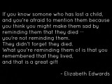 Loss Quote - Elizabeth Edwards
