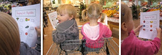 Maximilian and Artemis shopping for Fruits and Vegetables