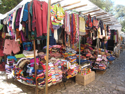Market Stall Santo Domingo Mexico