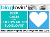 Thursday BlogLovin Hop at Journeys of The Zoo Thumbnail