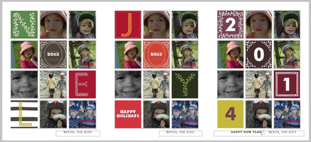 Minted.com Personalized Christmas Card Collage
