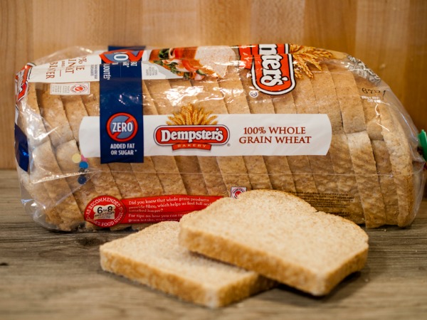 Dempsters Zero Whole Wheat Bread