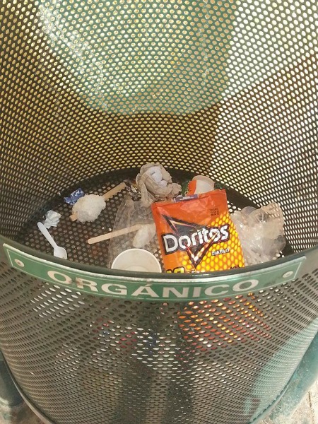 Inorganic Garbage Can in Mexico
