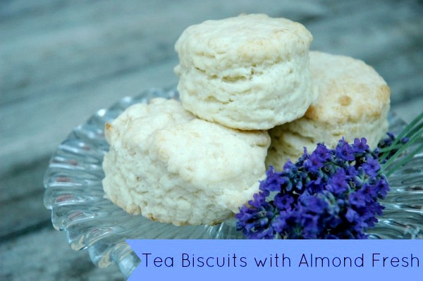 Almond Fresh Tea Biscuits