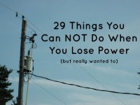 lose power list3