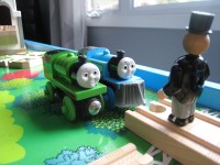 Thomas the Train and Sir Topham Hatt