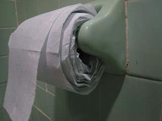 Wordless Wednesday Toilet Paper Quality Control Issues