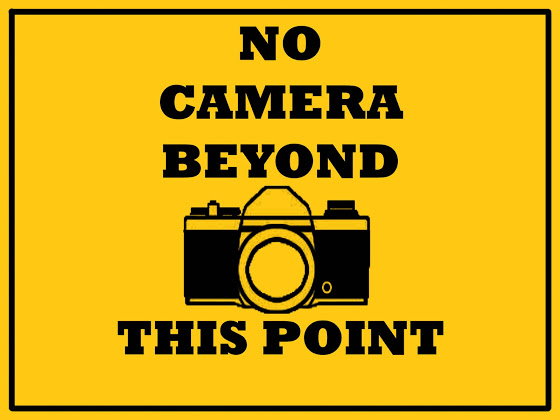 No Camera Sign Stock No Camera Sign Stock